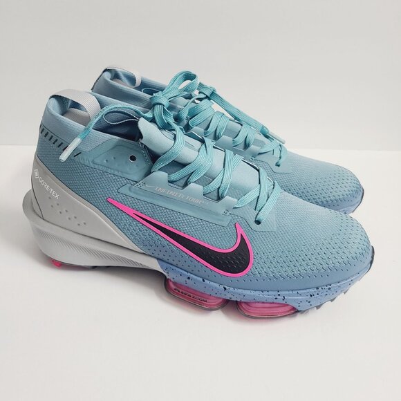 NEW Nike Infinity Tour 2 Gore-Tex Golf Shoes FV4897-400 Size 10 Blue #1 - Picture 3 of 7
